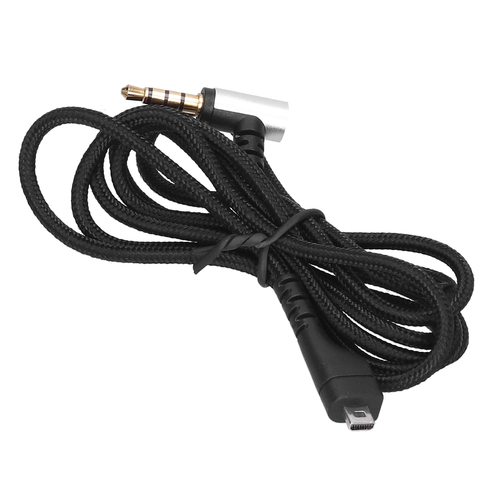 Headset Wire, Bare Copper Wire 90degree Connector Audio Cables For