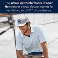 thumbnail image 3 of Chaqueta Trucker Hat Vineyard Vines Whale Dot Performance, azul, 3 of 4
