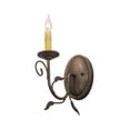 thumbnail image 4 of Meyda Tiffany 155857 Bordeaux 12" Tall Wall Sconce - Gilded Tobacco, 4 of 6