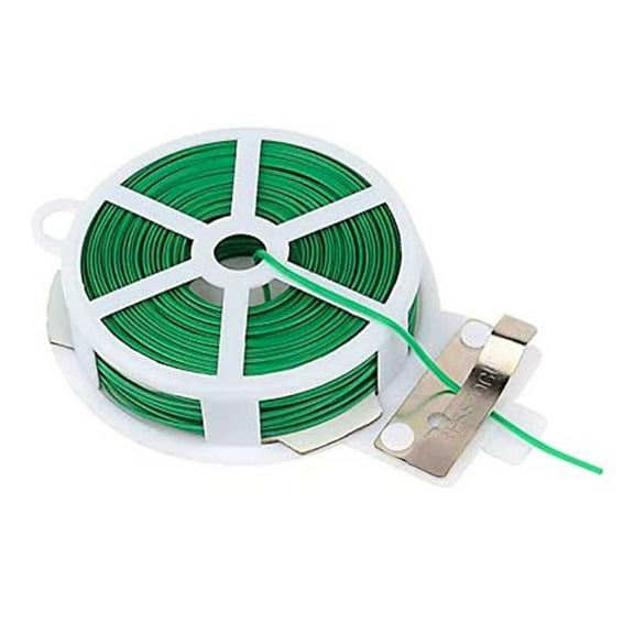 Soft Wrap Plant Wrap Management Plant Ties Reusable Green Twist Ties Soft Plant Wrap Organization Tie
