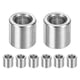 thumbnail image 1 of Uxcell 8Pcs espaciadores de acero inoxidable M6 6mm ID x 10mm OD x 10mm l para tornillos y pernos, 1 of 6
