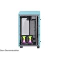 thumbnail image 3 of Thermaltake The Tower 100 CA-1R3-00SBWN-00 Turquoise Steel / Tempered Glass Mini-ITX Tower Computer Case, 3 of 5