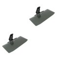 thumbnail image 1 of Wweixi ABS Easy Installation Car Glasses Holder Sun Shade Clip For On--Go Easy To Sun Shade Extension For Car Translucent 2Set, 1 of 6