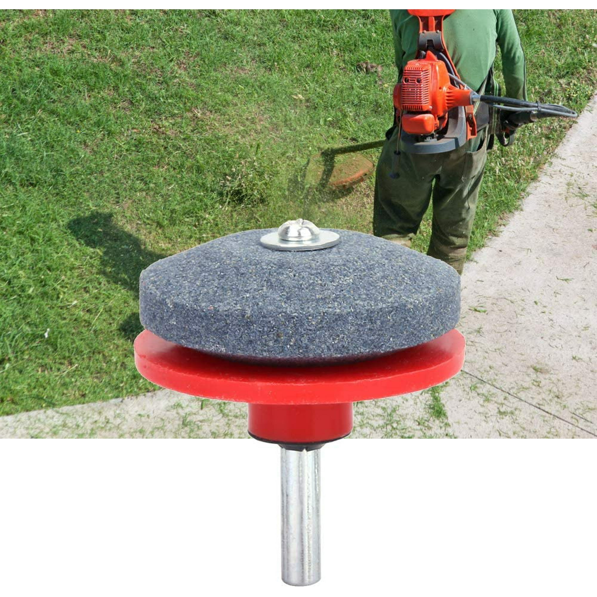 AVEKI Mower Sharpener Lawn Gear Mulching Blade Sharpener Lawn Mower Blade Sharpener Sharpening Stone Grinding Tool for Patio Lawn Garden Red B0514 Walmart