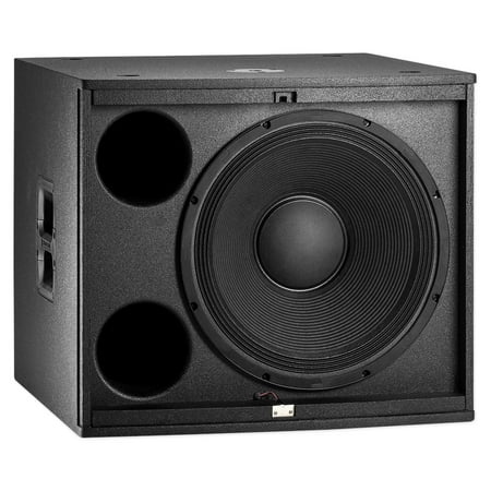 DJ Package w/ (2) 15" Rockville Titan Speakers w/ Air Assist+18" JBL Subwoofer