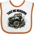 thumbnail image 3 of Inktastic Mudding off Road Adventure Four Wheeling Boys or Girls Baby Bib, 3 of 4