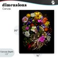 thumbnail image 4 of Stupell Industries Glam November Flower Arrangement Canvas Art, 16 x 20, by Carl Kravats, 4 of 8
