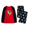 thumbnail image 1 of Navidad hombres papá impreso blusa Tops + Pantalones Navidad familia conjunto de pijamas a juego Fridja nalpqowj288, 1 of 7