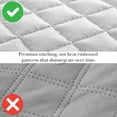 thumbnail image 6 of Southshore Fine Living, Inc. Twin XL Quilt Bedding Set, Twin Grey Quilt with Pillow Sham, Light Grey, 6 of 9