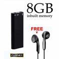 thumbnail image 1 of 8GB Mini Voice Recorder  Digital Voice Recorder Pocket Tape Recorder for Lectures  Meetings Handheld Audio Recorder with Micropho, 1 of 9