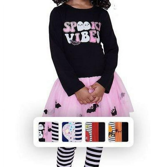 Counting Daisies Girls' Tutu and Legging Set 18M Halloween