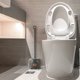 thumbnail image 5 of Cepillo de pelo, cepillo de baño para el hogar, perros pequeños, sin esquinas muertas, cepillo de baño con base, juego de montaje en pared, limpieza de inodoro con mango largo, un cepillo, 5 of 6