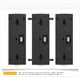 thumbnail image 5 of Mejores Lámparas Solares para Vallas Exteriores Pack 4 - Lámparas de pared LED impermeables IP65 para jardín, jardín, garaje y sendero, 5 of 7