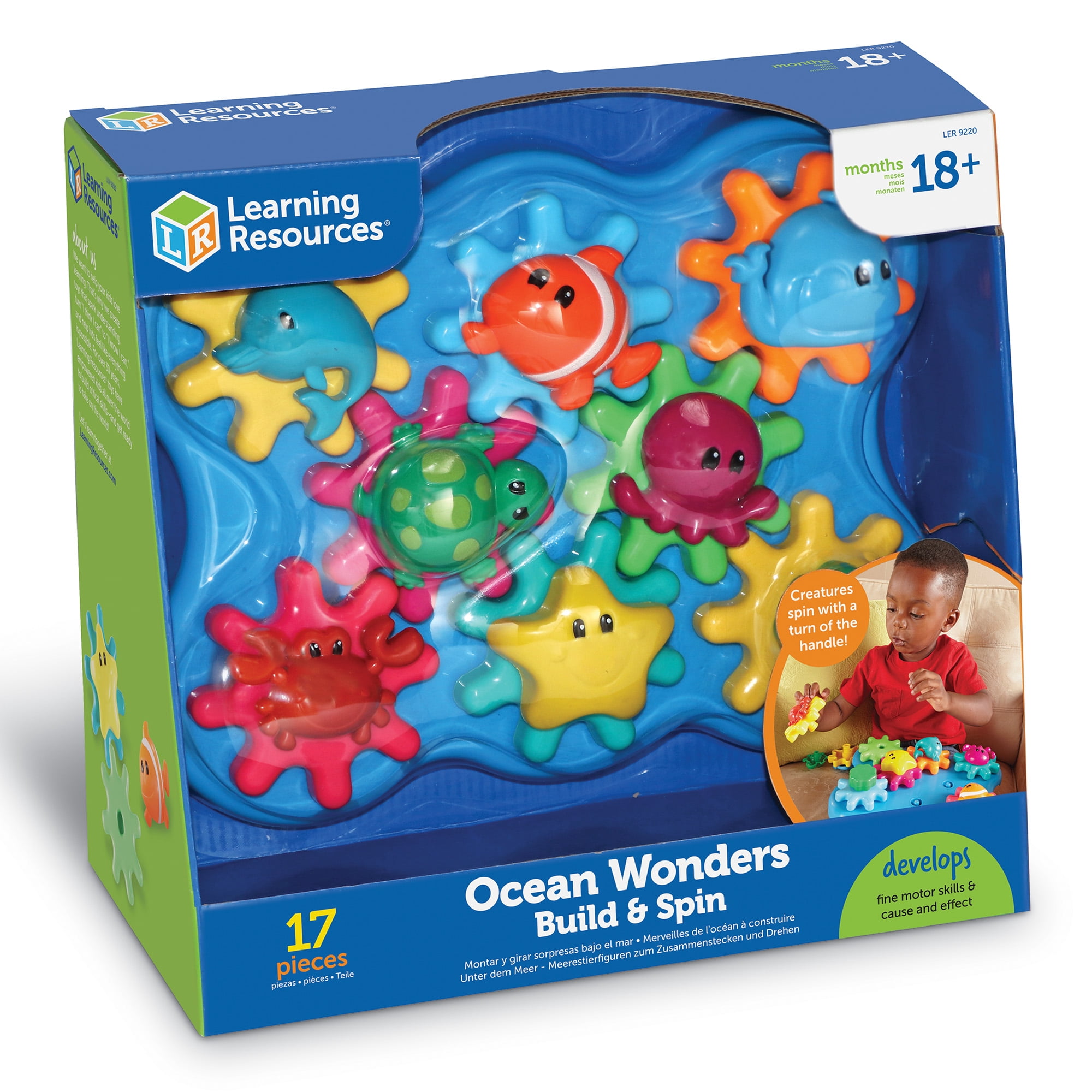 Learning Resources Jr Gears Under Sea Building Set