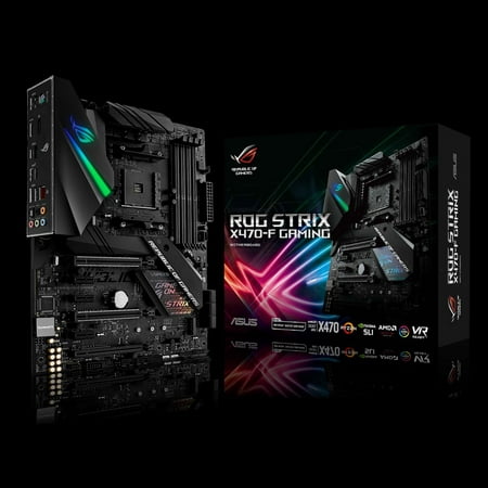 Asus Rog Strix X470-F Gaming Motherboard - ROG STRIX X470-F (Best Motherboard For Home Pc)