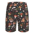 thumbnail image 6 of Naloa Mushroom Snail Men's Beach Shorts, Surfing shorts, Swim trunks, Quick Dry Swim Trunks for Surfing Beach Fun - Large, 6 of 9