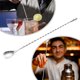 thumbnail image 2 of Cuchara de bar con espiral en forma de gota de agua Cuchara mezcladora de mango largo para café, té y cócteles, 2 of 7