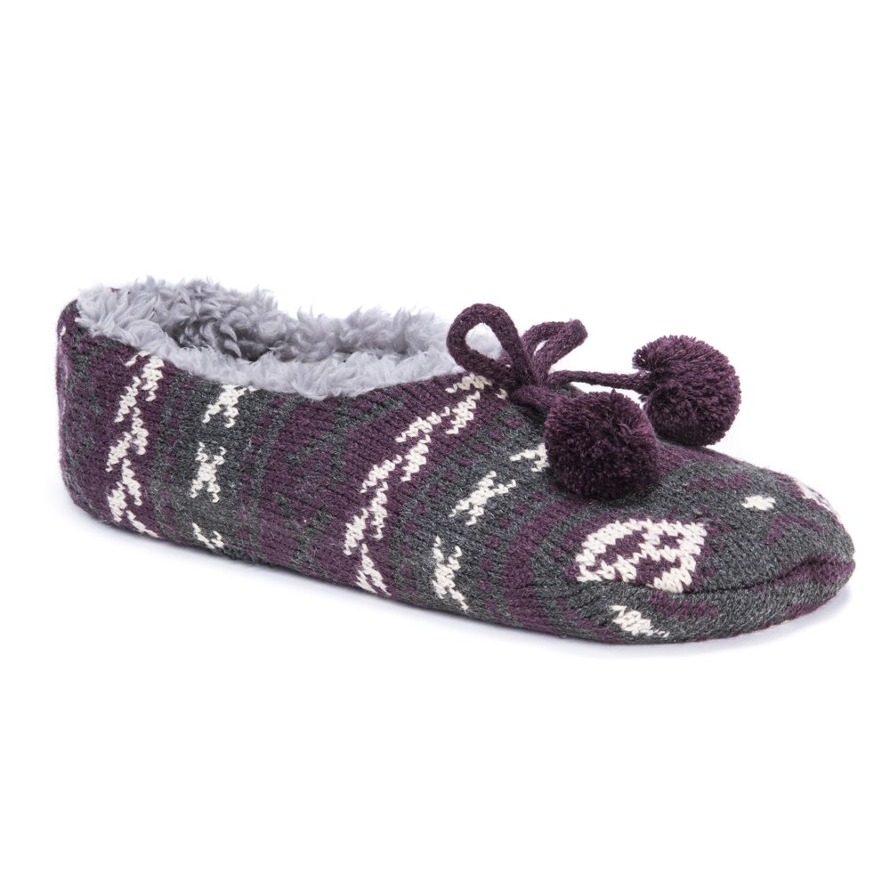 muk luks ballerina slippers