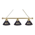 thumbnail image 1 of Holland Bar Stool BL3BRPittsb Pittsburgh Panthers 3 Shade Pool Billiard Light, Brass, 1 of 1
