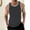 Gray, variant on Men's T-Shirts Qiggri Fashionable Men's Round-neck Solid Color Mesh Drying Sleeveless Top Running Tank Top Men