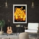 thumbnail image 3 of Diamante pintura 5D taladro redondo completo mosaico DIY fuego lobo Kit dormitorio decoración FLhrweasw Nuevo, 3 of 9