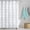 White, variant on Pink Ruffle Fabric Shower Curtain 72 X 72 Inches Bathroom Use
