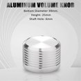 thumbnail image 2 of 4Pcs 38x25mm Solid Aluminum Guitar AMP Amplifier Knob Amplifier Radio Player Potentiometer Volume Knob, 2 of 5