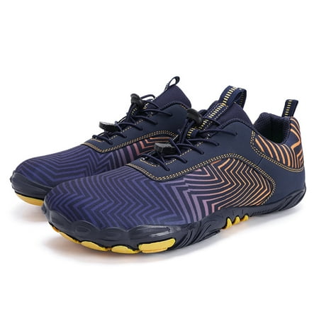 Pohot Water Shoes Lightweight Aqua Shoes Quick Drying Barefoot Beach Shoes Non Slip Trail Running Shoes for Running Hiking