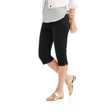 pull on denim capris