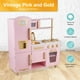 thumbnail image 2 of Cocina De Juguete Cocinita De Madera Para Niñas Kids House pink And Gold COC9PG, 2 of 7