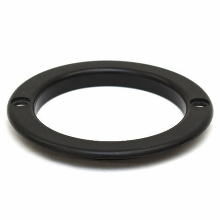 TH Marine Boat Rope Grommet 5681026 | Black Plastic 3 7/8 x 3/8 Inch