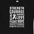 thumbnail image 4 of Inktastic Turners Syndrome Awareness Strength Courage Support Boys or Girls Baby T-Shirt, 4 of 5
