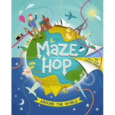 Maze Hop: Around the World (Paperback)