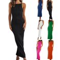 thumbnail image 4 of Style Hip Skirt Women Slip Dress Light Dress Step Dkirt Evening Dress, 4 of 8