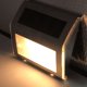 thumbnail image 3 of Luces solares para escalones, cubiertas, caminos, patios, escaleras, vallas, lámpara LED, impermeable al aire libre, paquete de 2 Zhivalor CPB-US-DYP947-2, 3 of 5