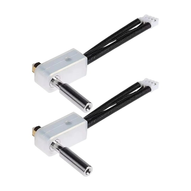 Kit de 2 piezas de extrusor y hotend ensamblado, cabezal de impresión fácil de instalar, bloque calefactor para impresora 3D 2.0, boquilla de latón de