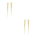 thumbnail image 3 of Jumpingount Pinza para el pelo marcapáginas firmeza cierre lateral apretado borla diseño único horquillas antiguas dulce regalo horquilla Dorado 2Conjunto, 3 of 6