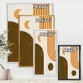 thumbnail image 4 of Designart 'Rainbow In Earth Tones Abstract Geometric Art' Modern Framed Canvas Wall Art Print, 4 of 5