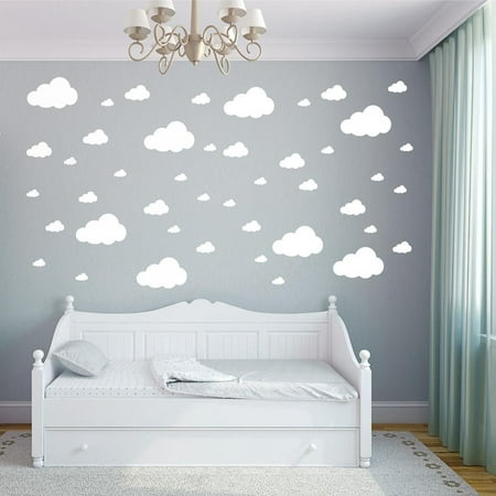 Cloud Wall Stickers Children Bedroom Nursery Decal Home Decoration Caroj Canada - Childrens Wall Decals Canada