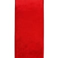 thumbnail image 2 of Reliant Ribbon - 92898W-065-10D, Designer Plush Velvet Elite Wire Edge Ribbon, Red, 4 Inch, 5 Yards, 2 of 3