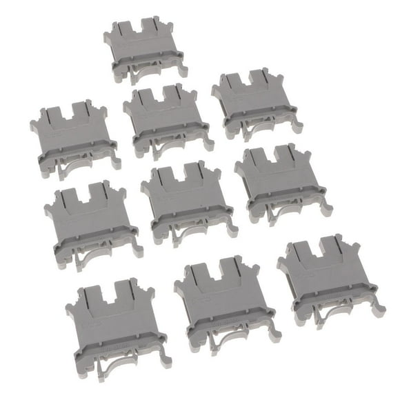 Tachiuwa UK-5N DIN ed Ground Terminal Block, Screw Clamp, Conductor cross