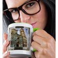 thumbnail image 2 of Basilica In Florence, 11oz Two-Tone Green Mug, 2 of 7