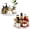 2 Pack Clear, variant on PETGLE 2 Pack Lazy Susan Organizer, 9'' Clear Lazy Susan Turntable for Cabinet, Fridge, Kitchen, Pantry, Countertop, Table Top, Refrigerator Organizers and Storage, Seasoning and Spice Organizer