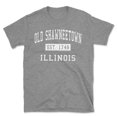 thumbnail image 1 of Old Shawneetown Illinois Classic Established Men's Cotton T-Shirt, 1 of 1