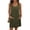 Green, variant on DOKOTOO Sleeveless Tank Dress for Women Buttons Mini Dresses with Pockets