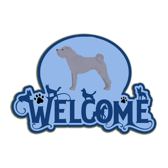 Shar Pei #1 Welcome Door Hanger Decoration
