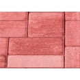 thumbnail image 1 of Ahgly Company Tapis d'Intérieur Lavables en Machine, Rectangle de Transition Rose Corail Clair, 2' x 4', 1 of 7