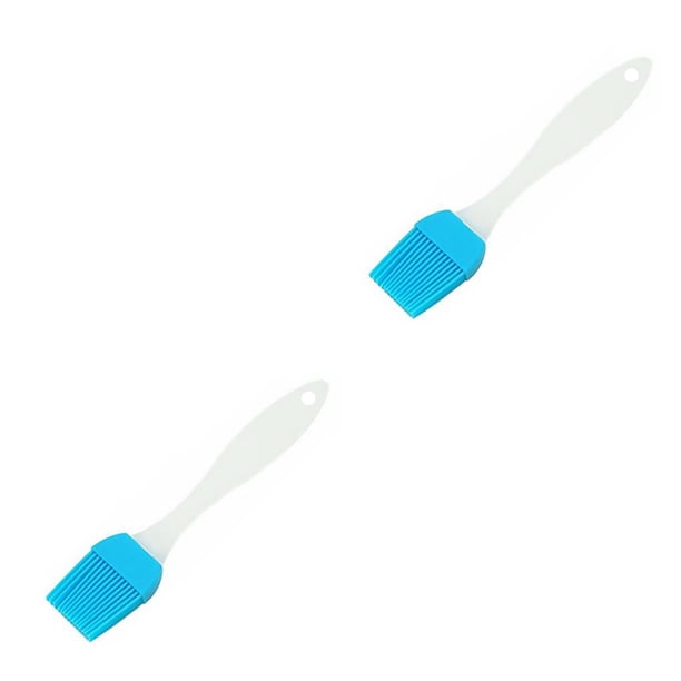 Bearachild cepillo de aceite resistente a la congelación resistente al desgaste a prueba de arañazos flexible buena flexibilidad herramienta de barbacoa Azul 2piezas Bearachild CBP124712