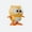 Yellow, variant on Blue Blue Wind Up Jumping Owl Toy For Kids Clockwork Running And Moving Plastic Cute Animal Toy