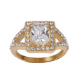 thumbnail image 2 of Anillos de Mujer de Compromiso y Promesa, LuckyLy Acero Inoxidable Baño Oro 18k o Color Plata y Zirconia Cúbica – Joyería ideal como Regalos para Mujer Cumpleaños y Regalos para Mamá Navidad, dorado 7, 2 of 8